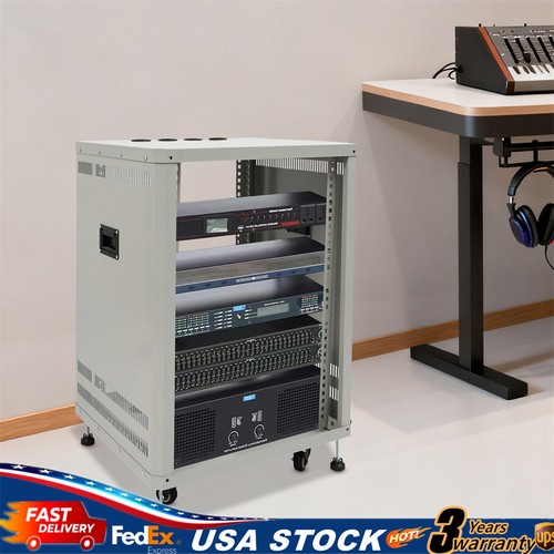15u component rack cabinet - cabinet, dj