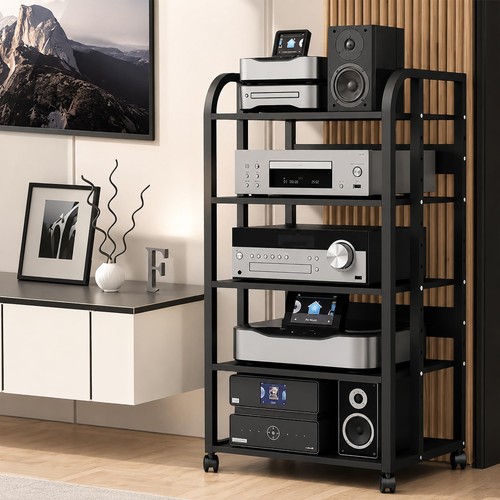 Tier media stand with - media,