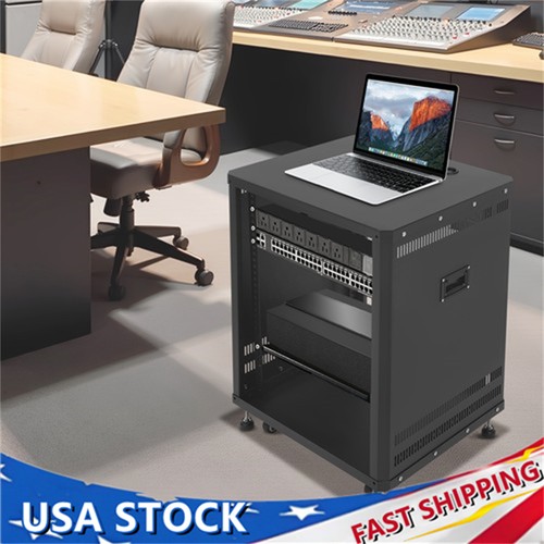 15u component rack rolling - 19",