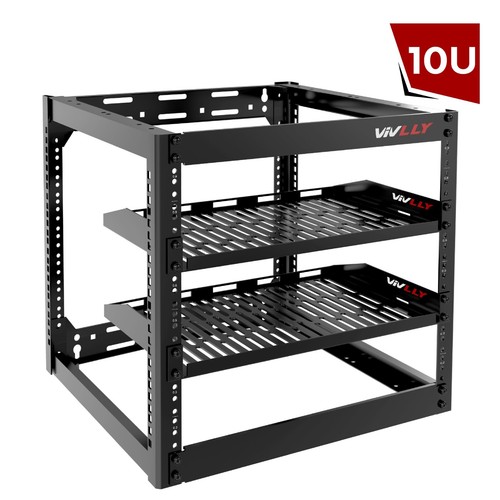 10u network rack wall - rack,