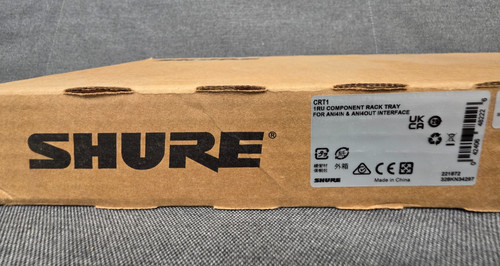 Shure crt1 component rack tray - component,